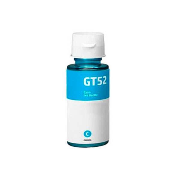 Чернила GT52 HP M0H54AE голубой совместимые